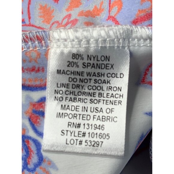 Jude Connally Size S Kerry Floral Americana Dress Nylon & Spandex NWT 8421 - Picture 6 of 8